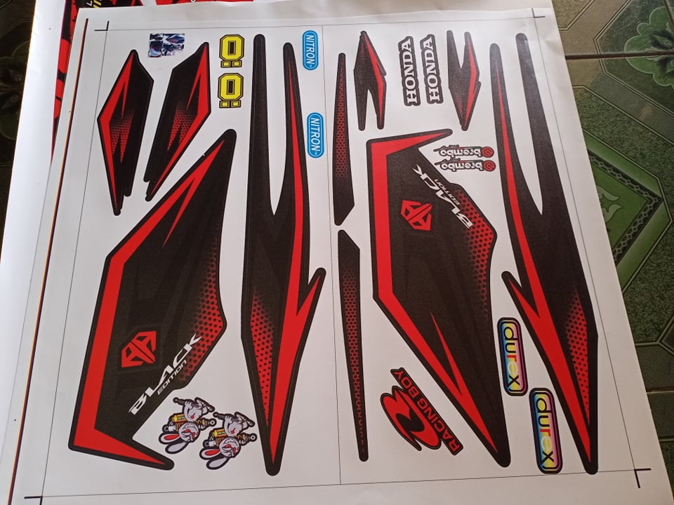 tem rời AB 2019 đỏ đen