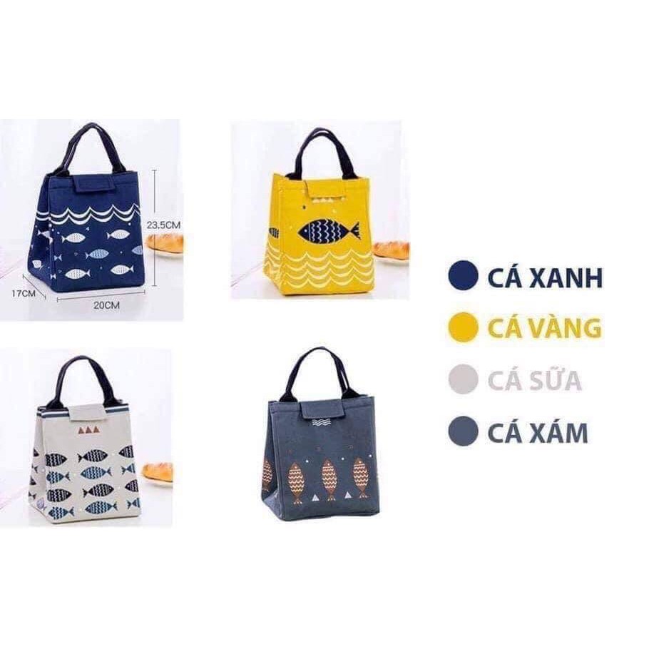 TÚI CÁ ĐỰNG HỘP CƠM VĂN PHÒNG GIỮ NHIỆT