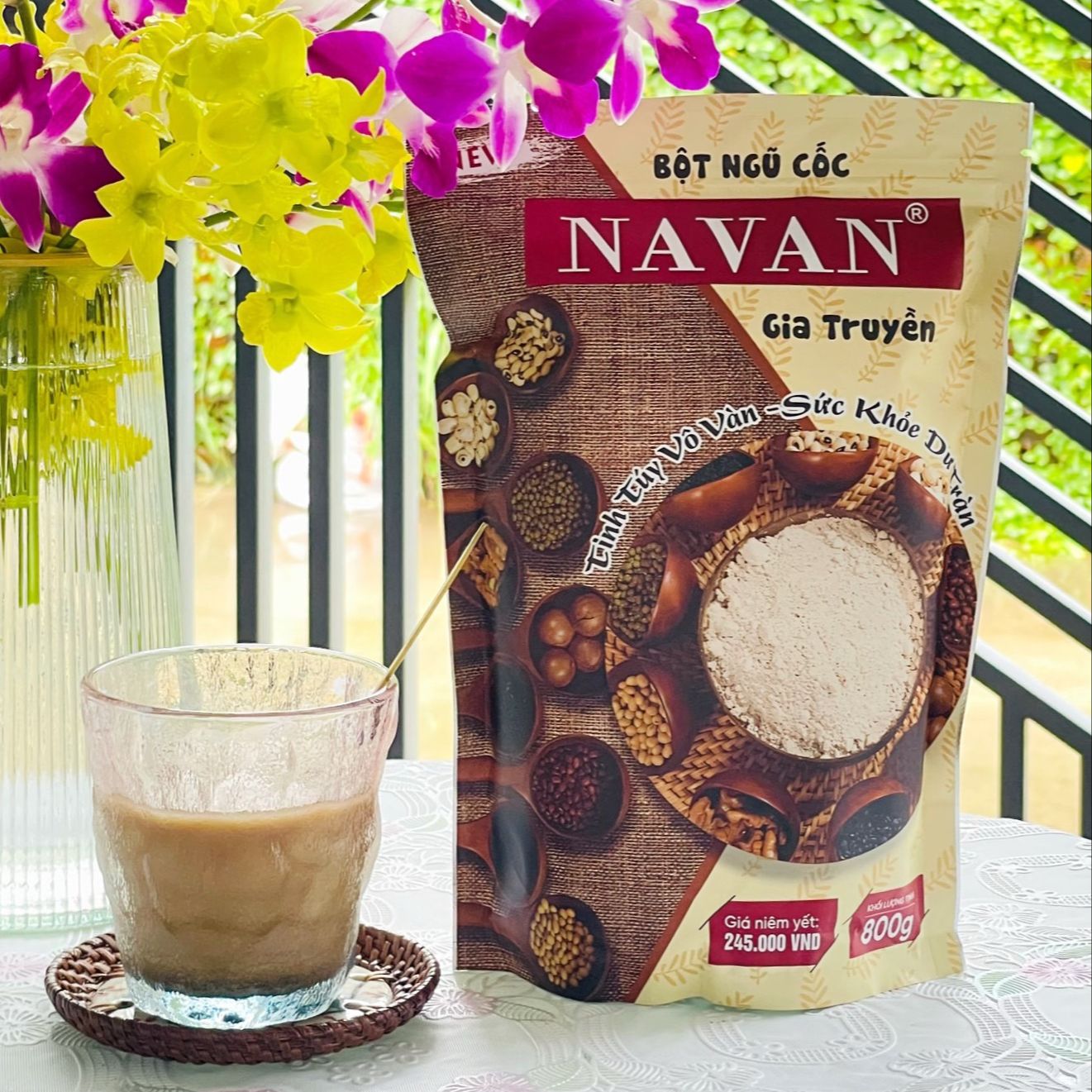 Bột Ngũ Cốc Gia Truyền Navan 9 Vị