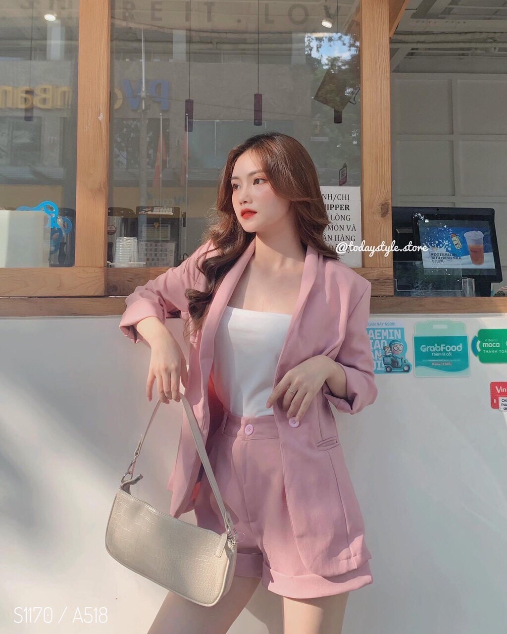[HCM]Set bộ vest nữ 3 món đi chơi siêu xinh