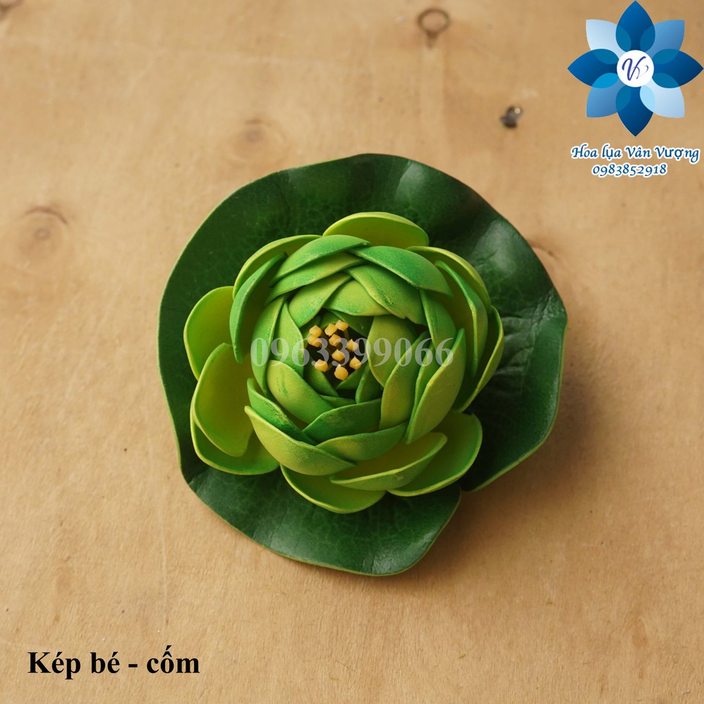 Hoa Giả 🌺FREESHIP🌺 Hoa Sen Thả Nước 10cm