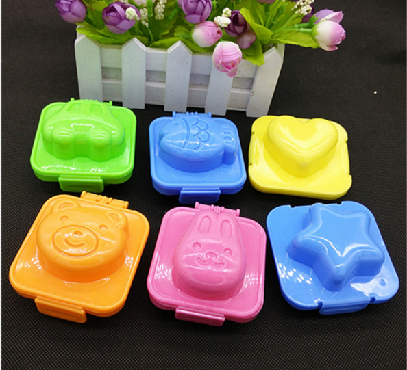 Set 6 Khuôn cơm, khuôn bánh tạo hình con vật
