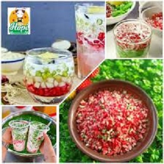 Hạt Lựu Khô Nấu Chè 500g 2c Mart