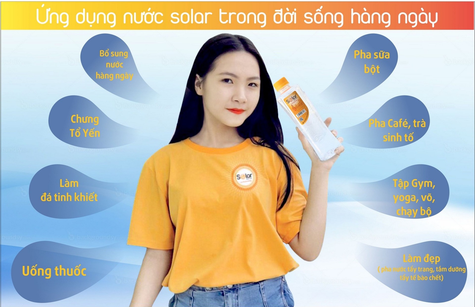Bình 19l Nước uống Yêu Thương Solar
