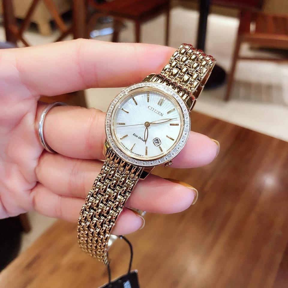 ĐỒNG HỒ NỮ CITIZEN ECO EW2282-52D EW2282-52