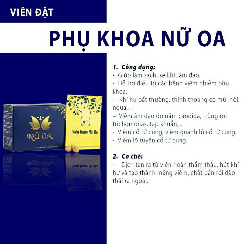 [HCM]Phụ Khoa Nữ Oa - Đông Y Vũ Đức (Lt 6V 6 xông) ❤️
