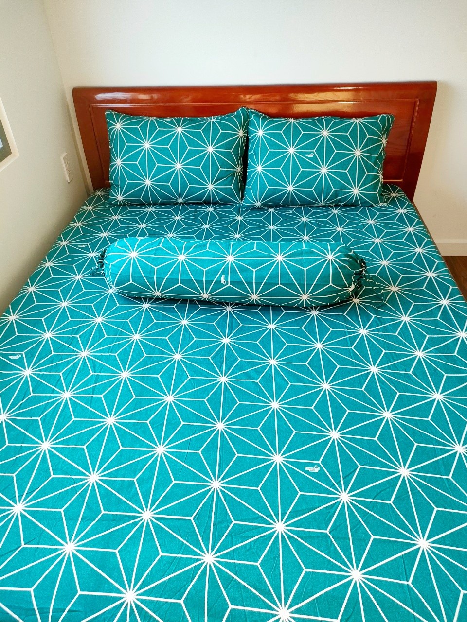 Bộ cotton thắng lợi 5 món có mền