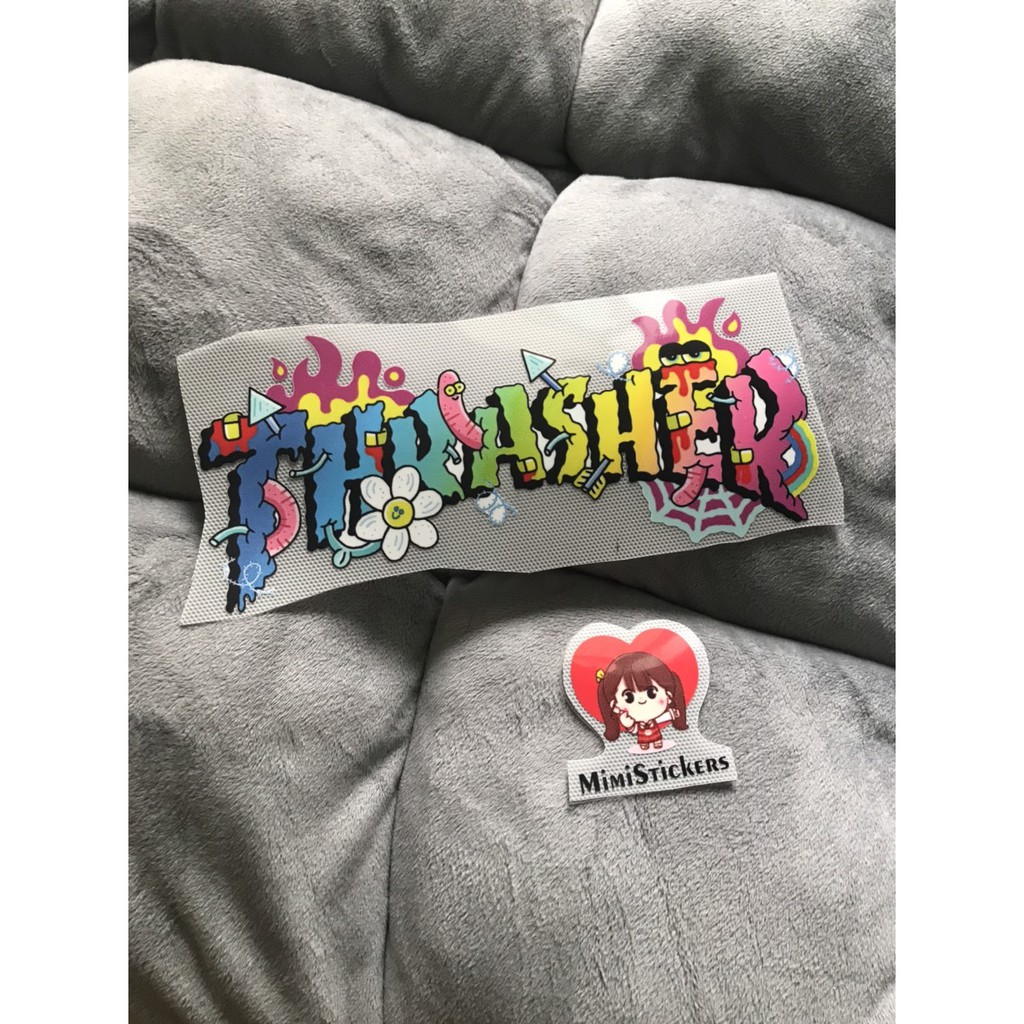 Hình ủi, hình ép nhiệt - Thrasher (nhiều mẫu)
