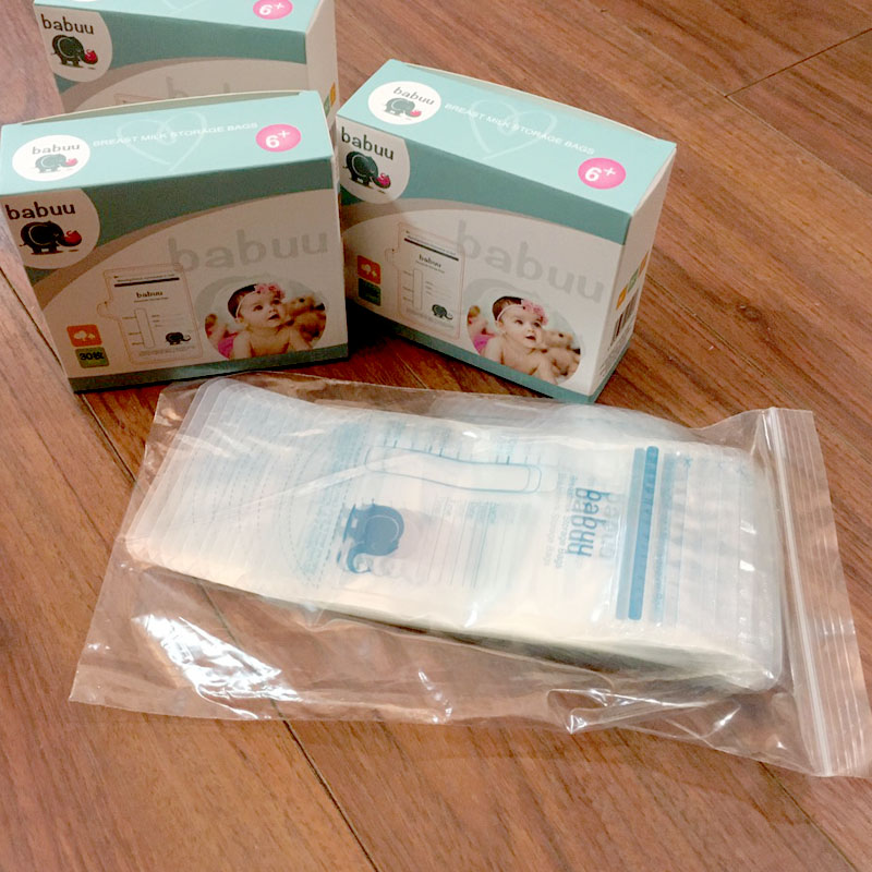 Túi trữ sữa Babuu hộp 30 túi 100ml