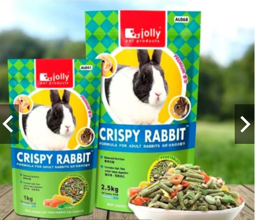 Jolly thức ăn cho thỏ cao cấp crispy rabbit 1kg