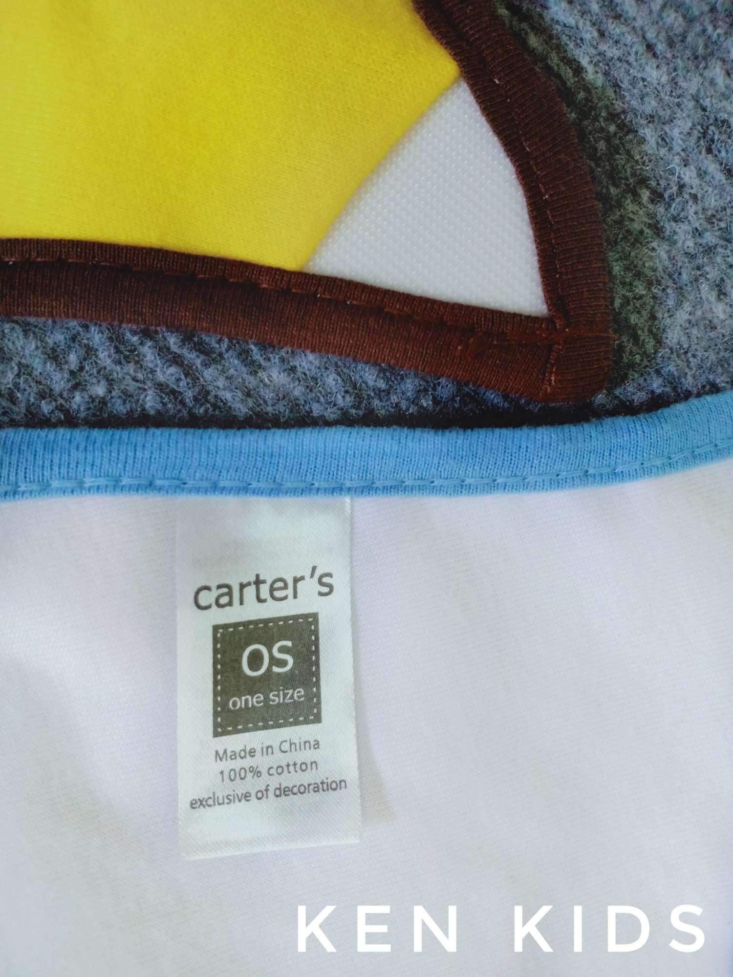 SET 3 Yếm ăn dặm chống thấm 3 lớp cho bé Carter's