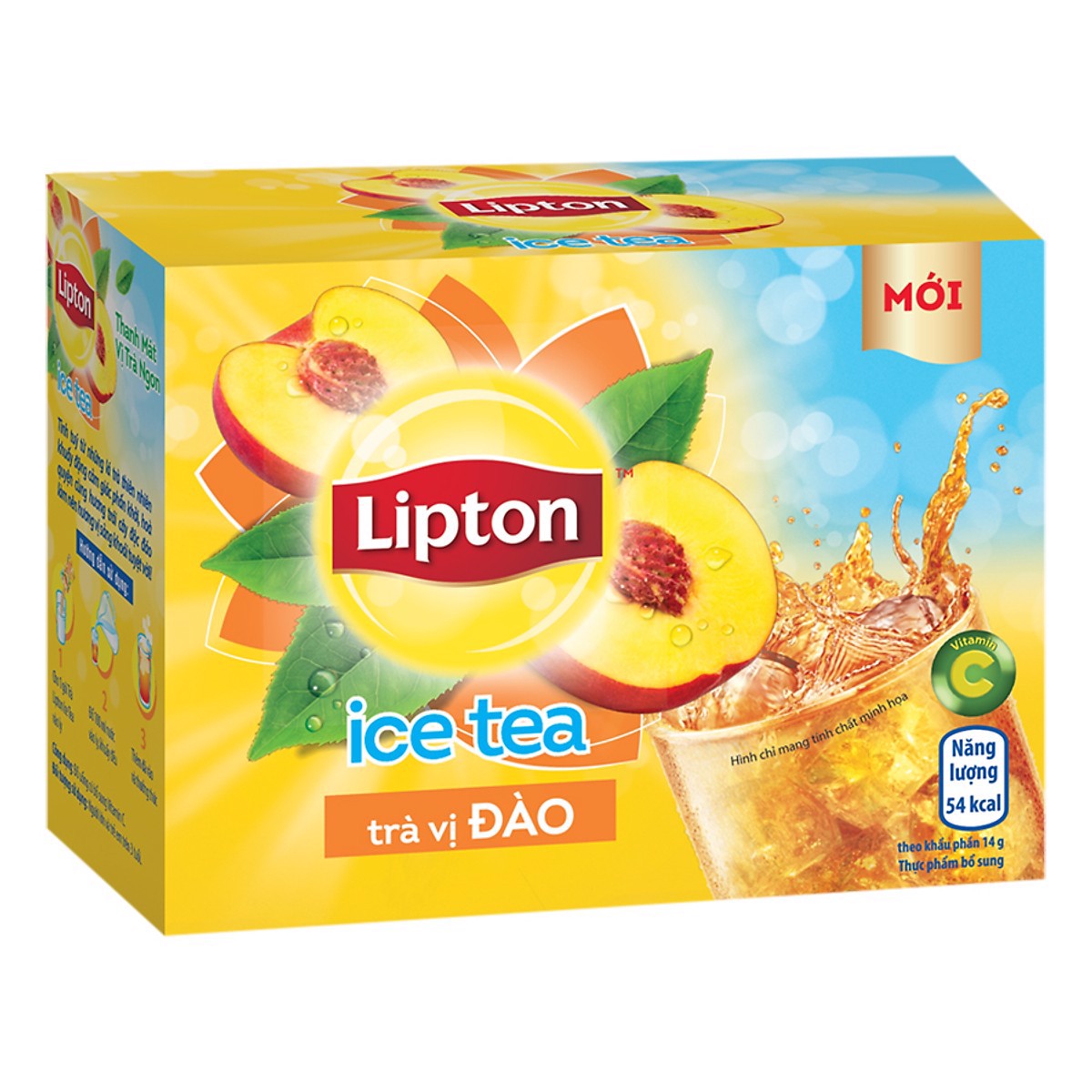 Trà Lipton Ice Tea Hòa Tan (Hộp 16 Gói X 14G)