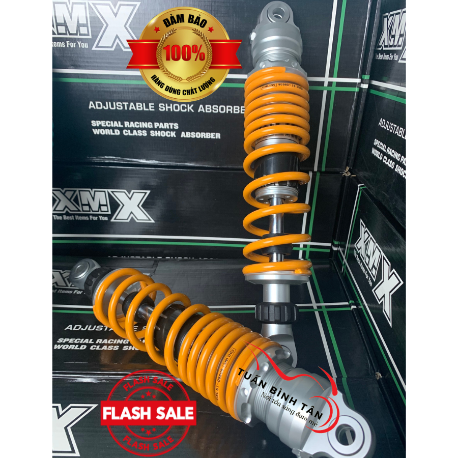 Phuộc Nitron XMX thông dụng cho các dòng xe : Sirius / Wave / Dream / Cup