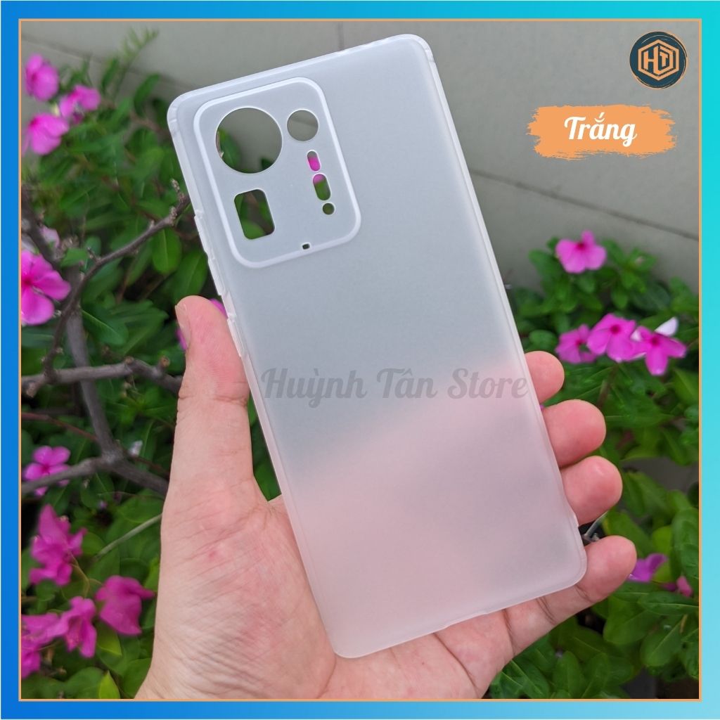 Ốp lưng Xiaomi Mi Mix 4 TPU dẻo siêu mỏng ôm sát máy.