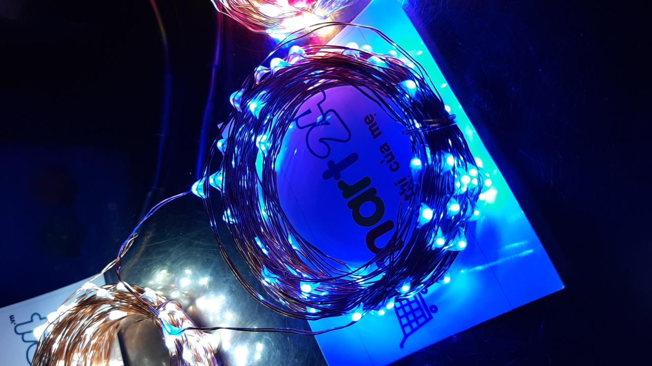 [HCM]Dây đèn LED lights 10 mét có chui cắm