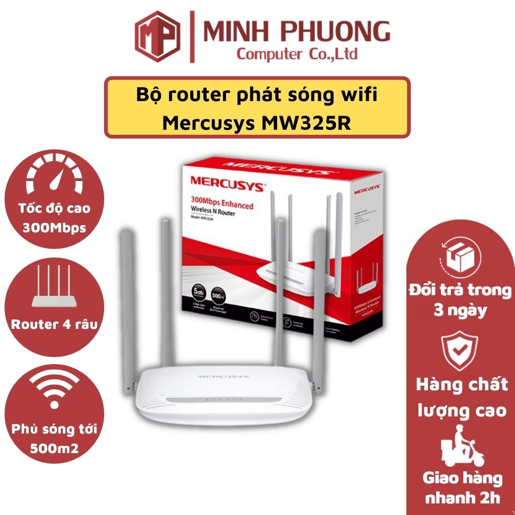 Bộ Phát Wifi Không Dây Mercusys MW325R (300Mbps)