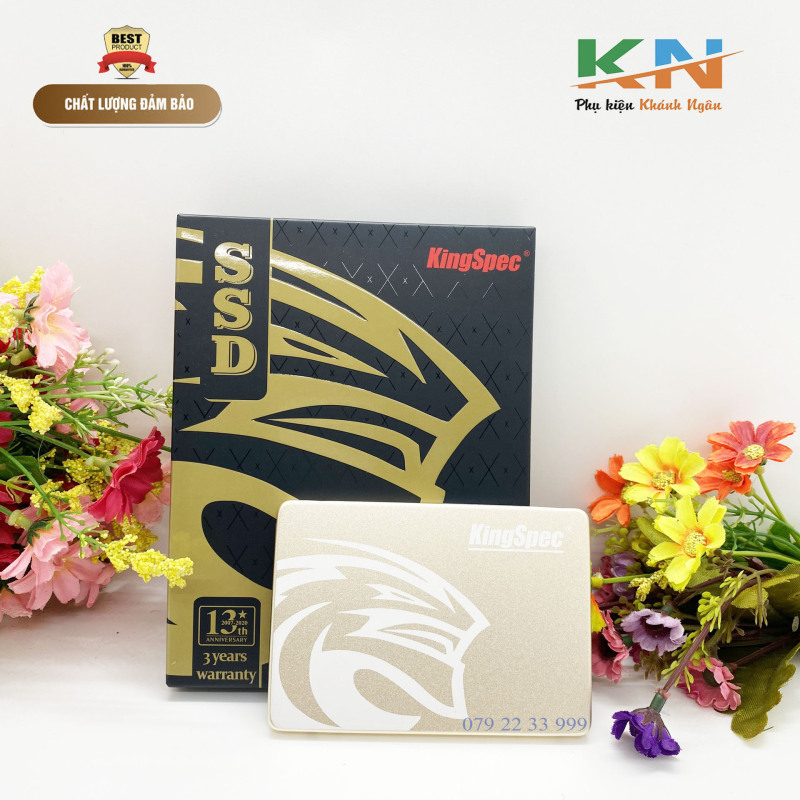 Bảng giá Ổ cứng SSD Kingspec 120gb, với hiệu suất được cải thiện và tốc độ đọc lên đến 550MB / s *, nó sẽ giúp cho máy tính khởi động, chuyển dữ liệu và tải ứng dụng một cách dễ dàng Phong Vũ