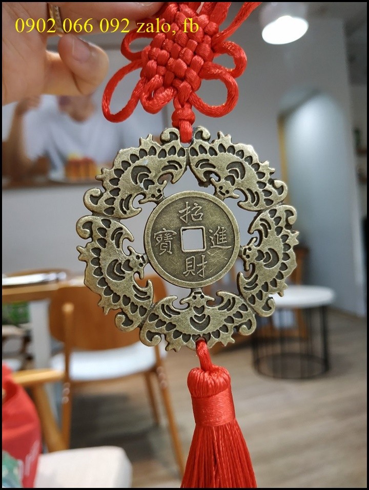 Feng Shui happy luck symbol EL wire pendant