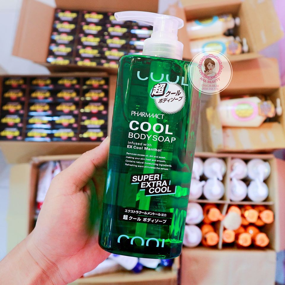 SỮA TẮM NAM COOL PHARMAACT NHẬT BẢN
