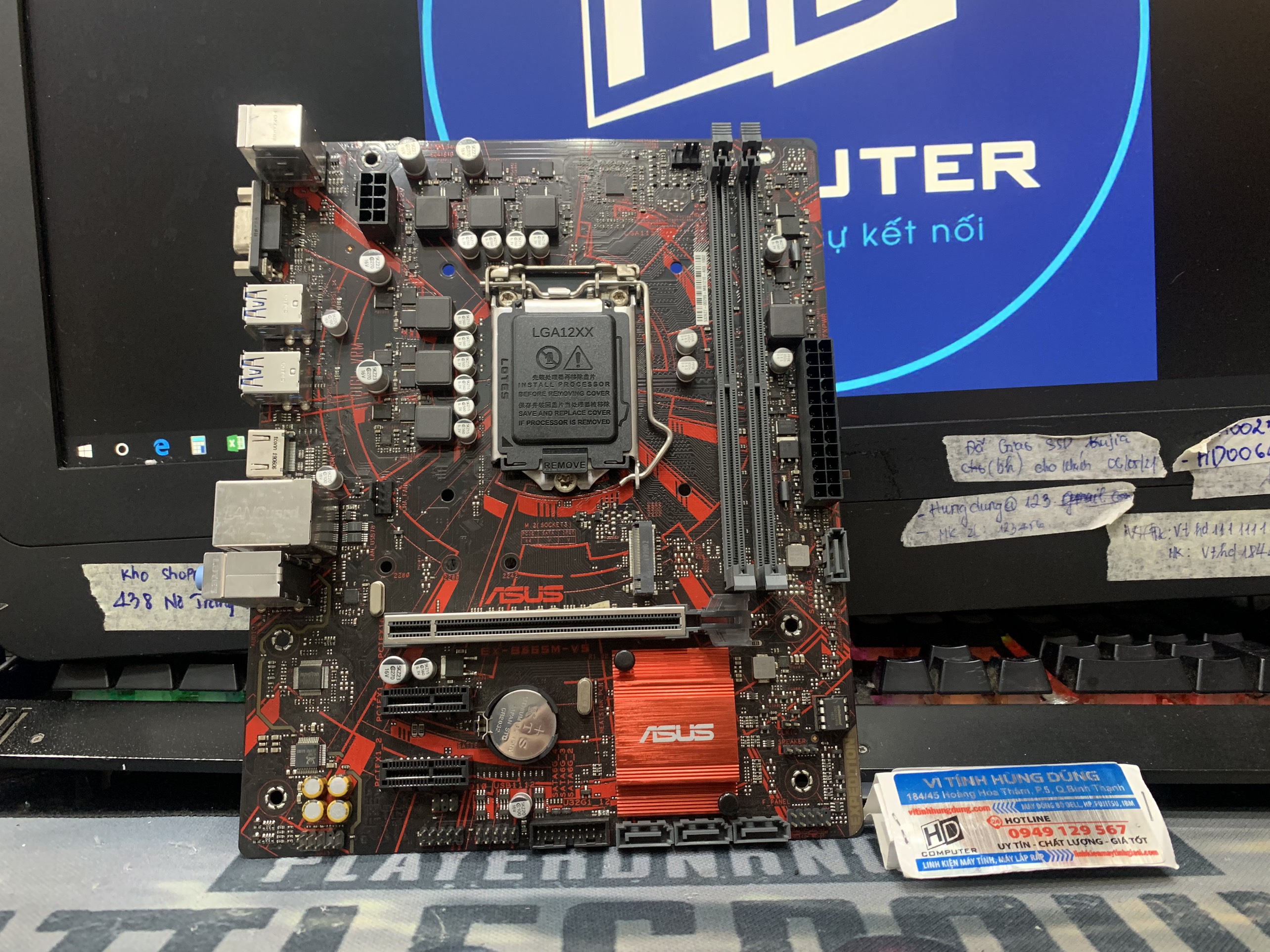 Main B365 Asus EX-B365M-V5 LGA1151 BH 08/2022