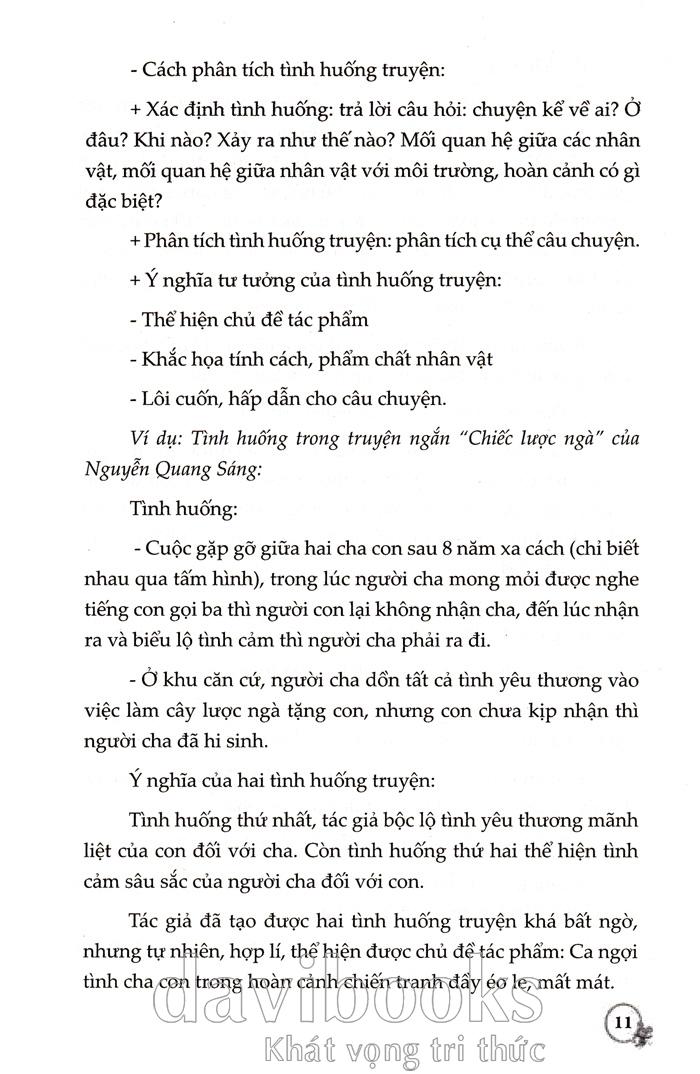 Rèn kỹ năng phân tích tác phẩm Ngữ văn 9