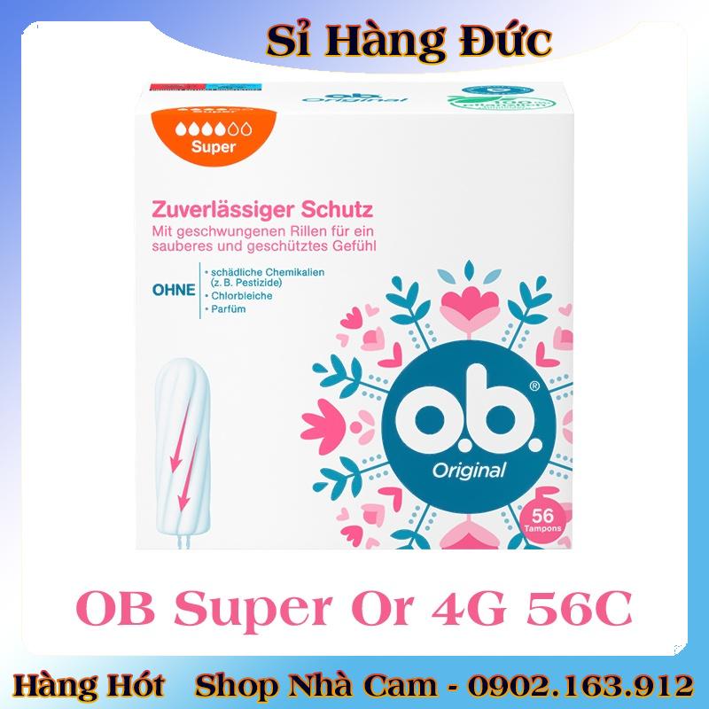 Băng vệ sinh Tampon Ob - Hàng Nội Địa Đức