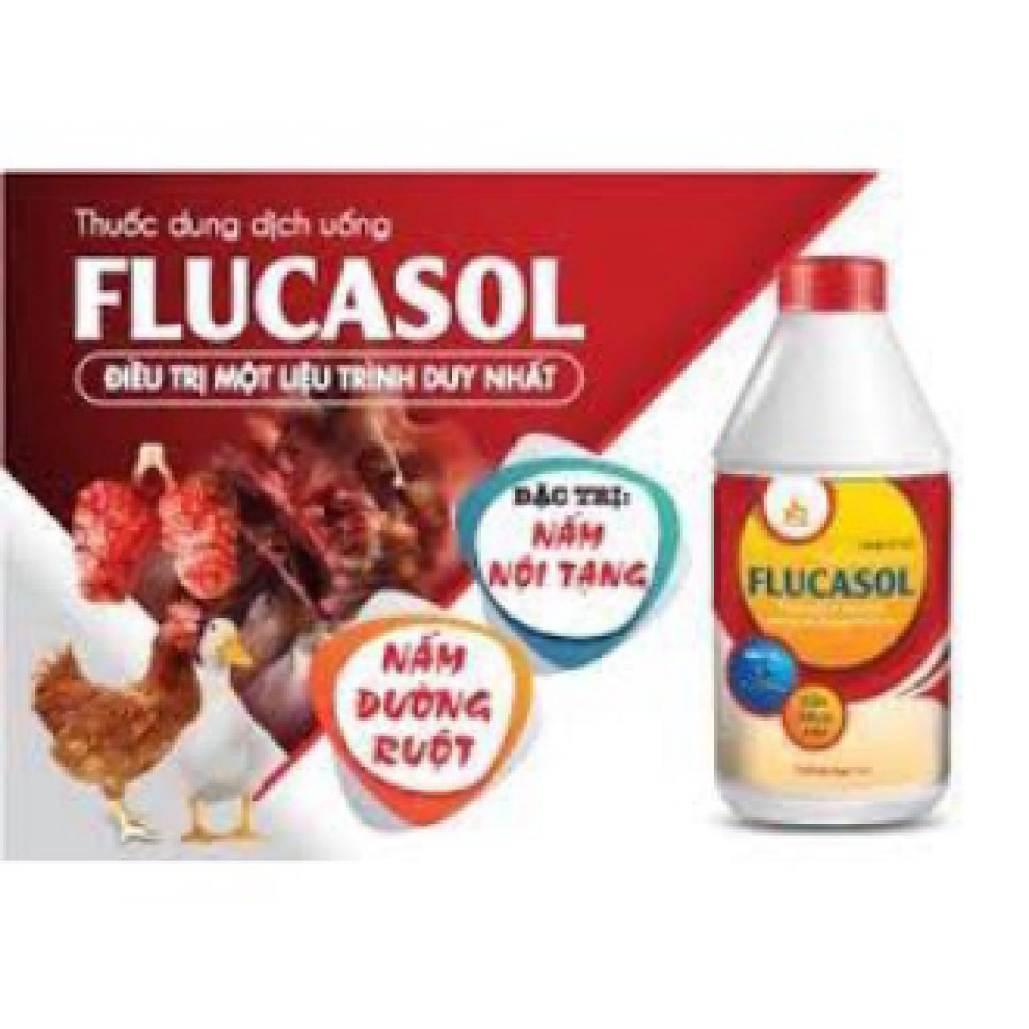 Flucasol đặc tɾị nấm thỏ,cho,mèo,chim