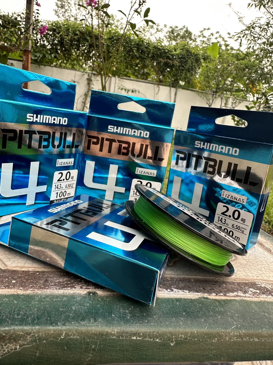 Dây Dù Câu Cá PE SHIMANO  ( PILLBULL ) X4 -JAPAN