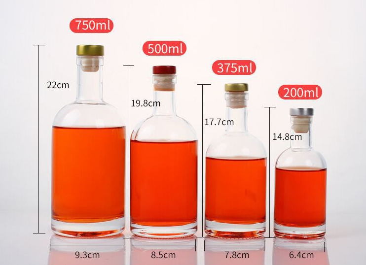 Chai Thủy Tinh mẫu Vodka 500ml 750ml
