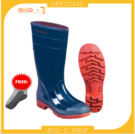 Ủng Mũi Thép Bảo Hộ Lao Động Thùy Dương Safety- Tặng Tất Nano Khử Mùi Kháng Khuẩn