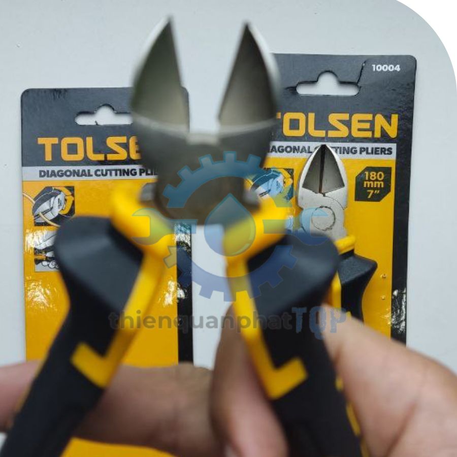 Tolsen Cutting Pliers, Diagonal Pliers for Cutting Electrical Wires, Multi-Purpose Hand Tools for Electricians
