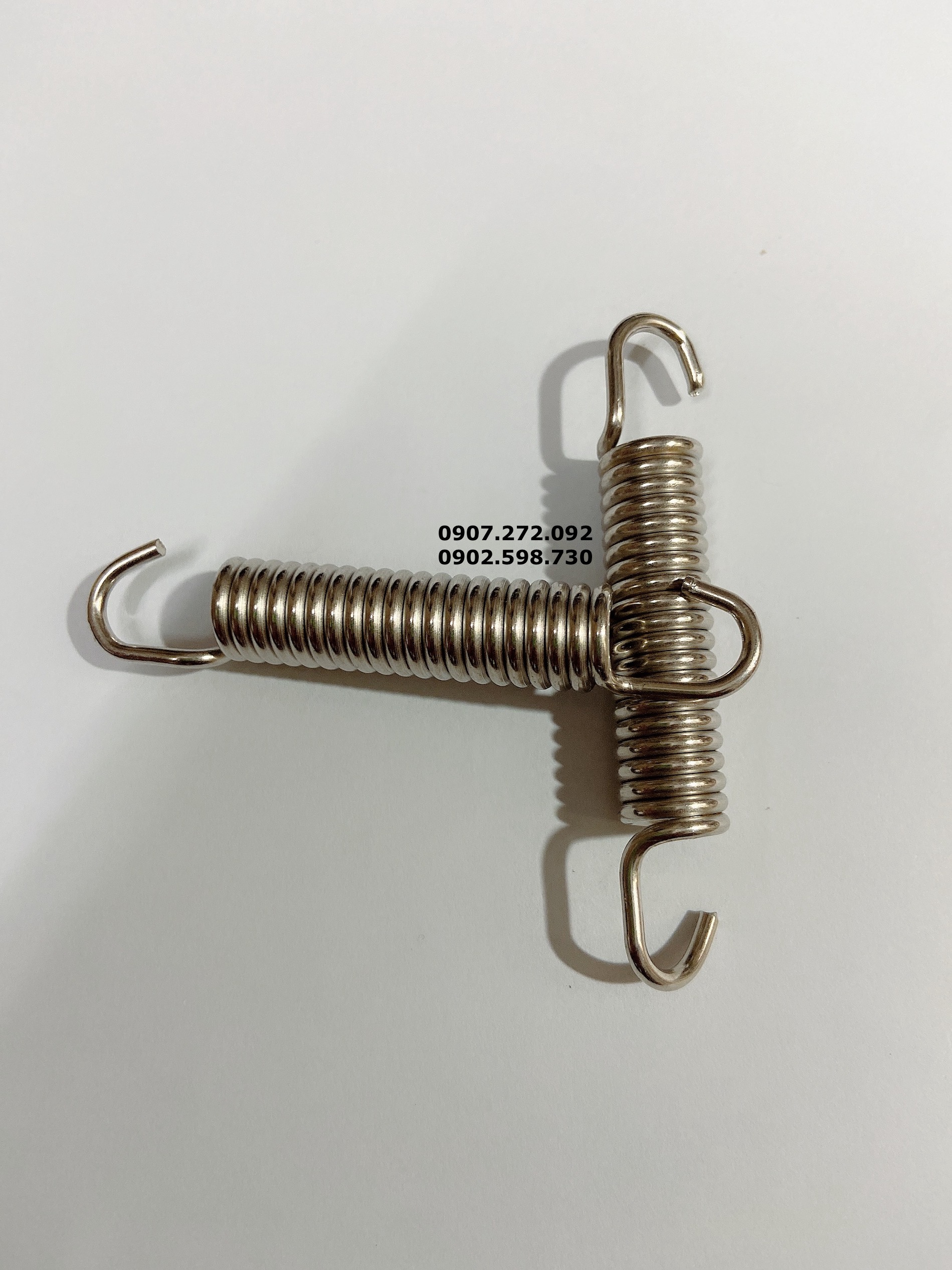 [HCM] Lò xo zin (inox) móc pô lon pô độ ( 2 cái )