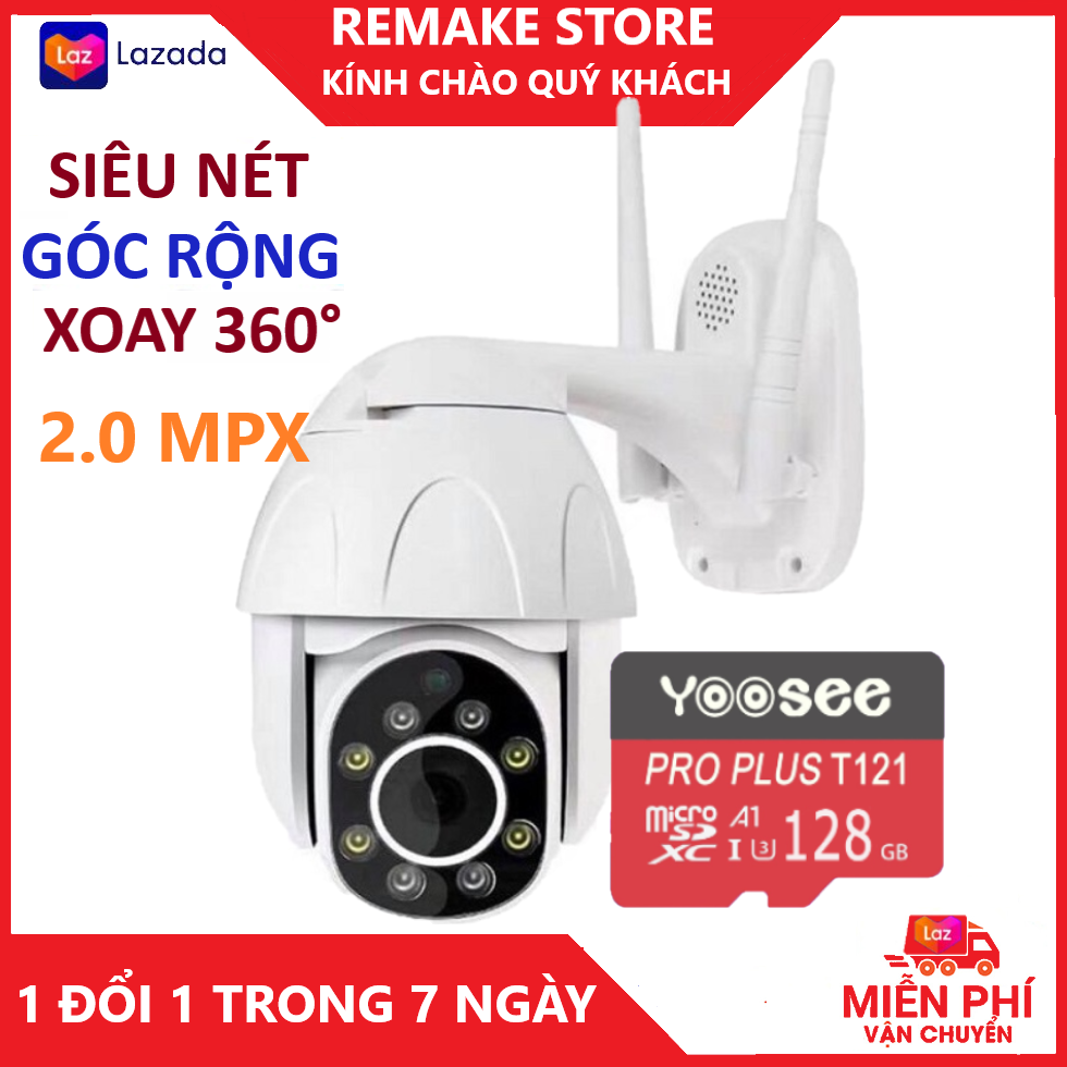 >> BÁO GIÁ CAMERA GIÁM SÁT NGOÀI TRỜI FULL HD CAM CẦU 1080P PTZ , CHỐNG NƯỚC, CÓ HỖ TRỢ ĐÈN HỒNG NGOẠI VÀ 4 ĐÈN LED,HÌNH | Shopee Lazada Sendo Tiki mới nhất 52 Camera Camera Wifi Camera yoosee ngoài trời PTZ kèm thẻ 128gb, FULL HD 1080P chống nước tuyệt đối,xoay 360 độ, cảnh báo chuyển động ban đêm bảo hành 3 năm