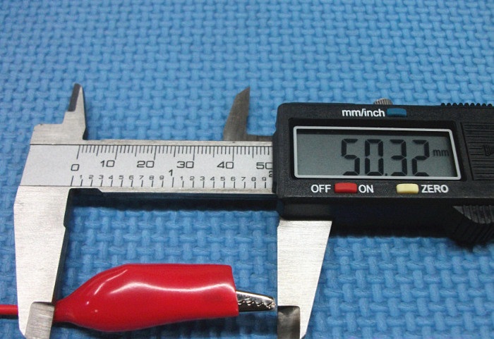 Bộ 10 Dây Kẹp Cá Sấu 5 Màu dài 50cm