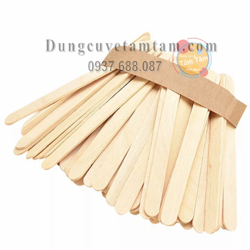 Que Kem Gỗ Làm Mô Hình Handmade các size 6.5cm,9.3cm,11.5cm,12.5cm,13.5cm -Dụng cụ vẽ tâm tâm