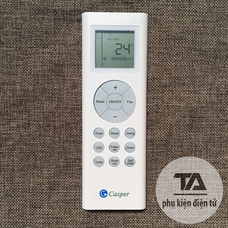 [ FREE SHIP ] Remote máy lạnh Casper ✔ Điều khiển điều hòa Casper