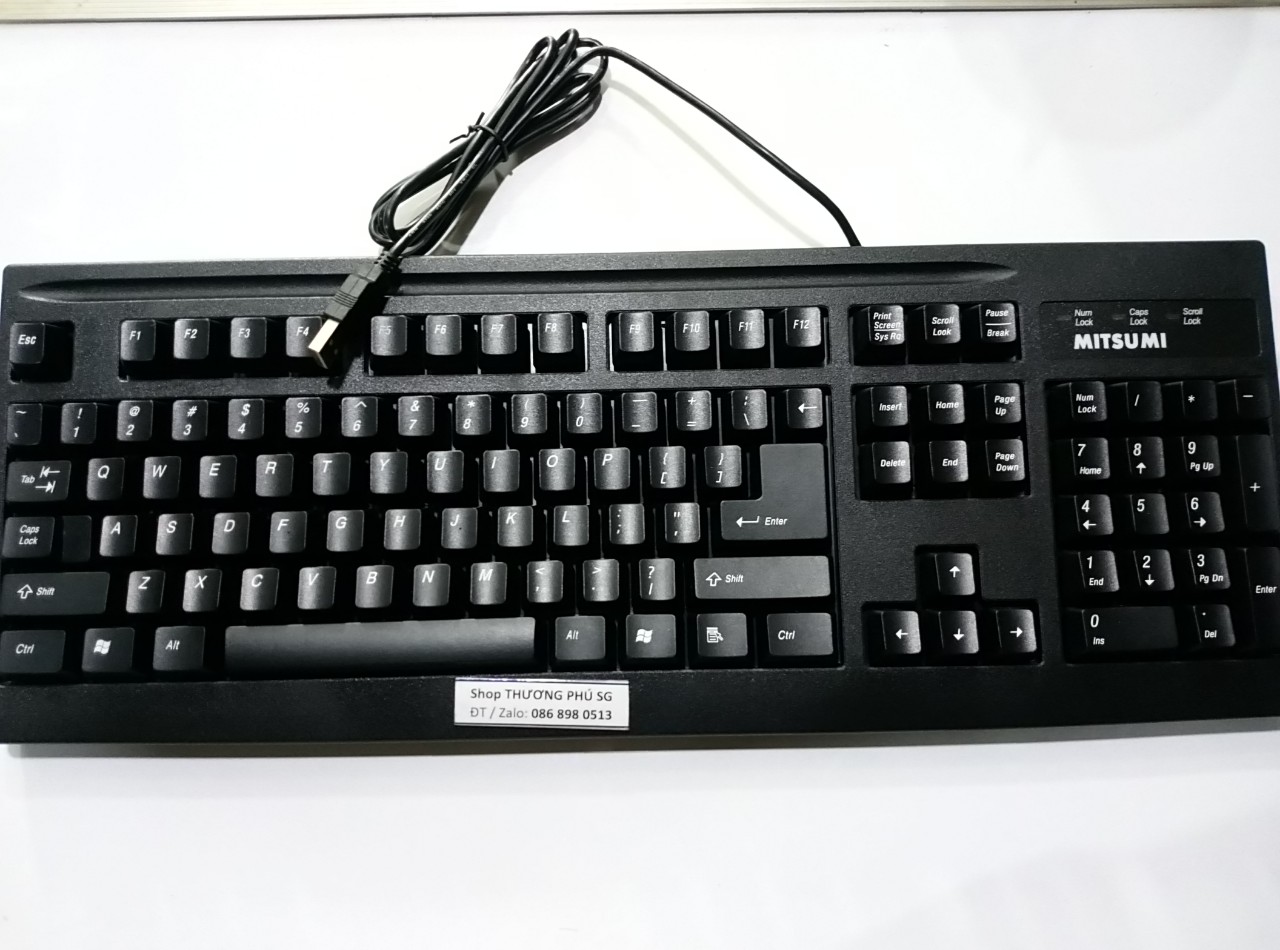 [HCM]Bàn phím có dây Keyboard MITSUMI - Chuẩn USB