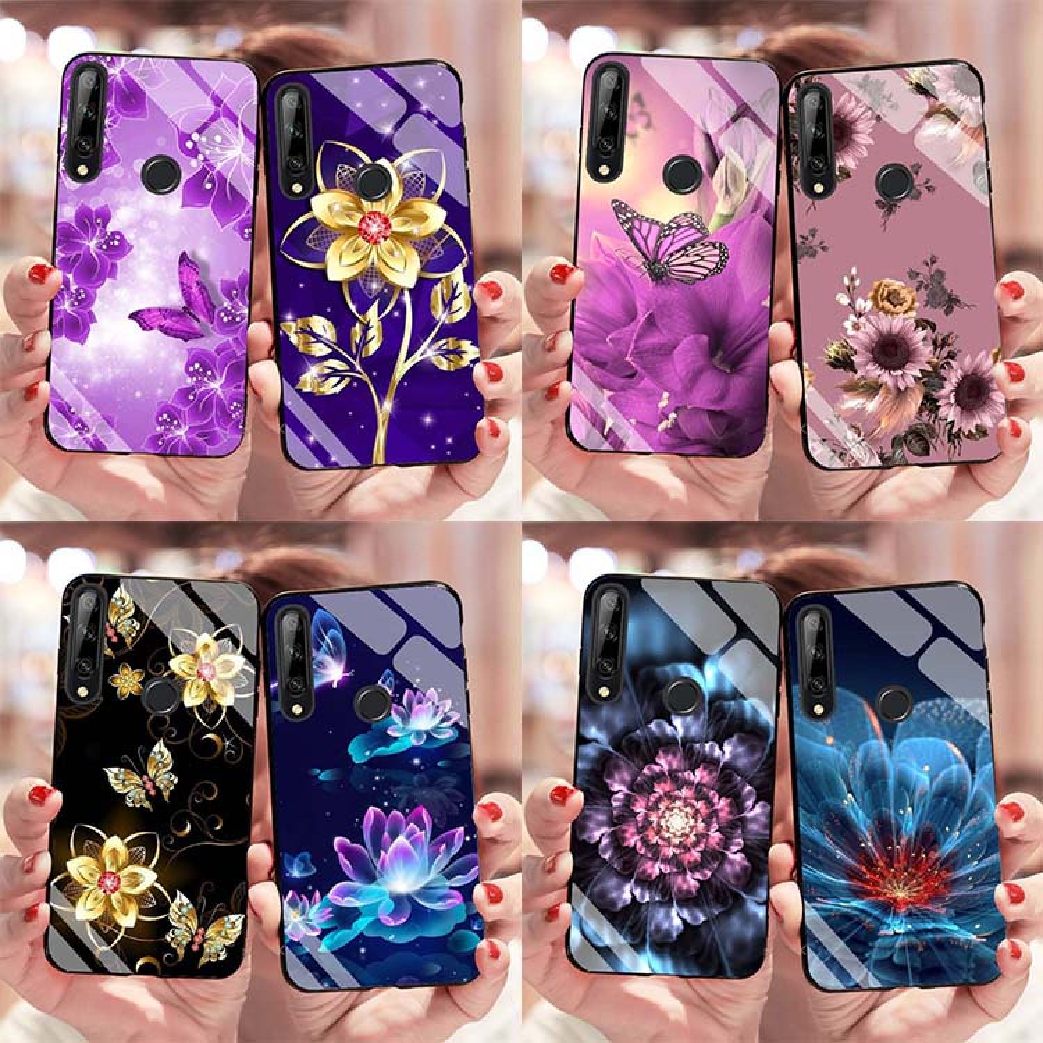 Ốp Huawei Y9 2019 Lưng Kính Cường Lực Mới ƞhất