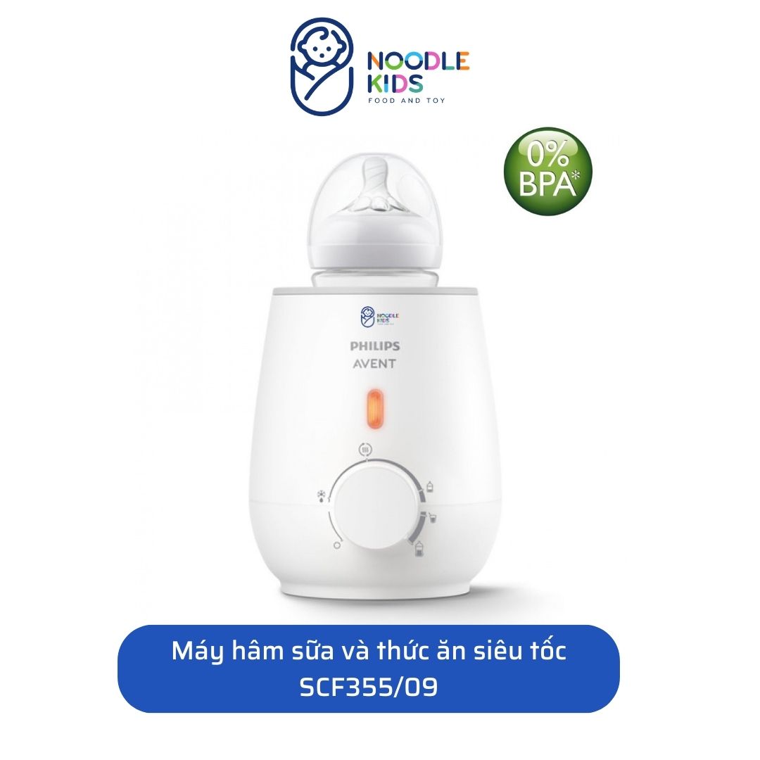 [CHÍNH HÃNG] Máy hâm sữa và thức ăn Philips Avent Siêu Tốc SCF355/09