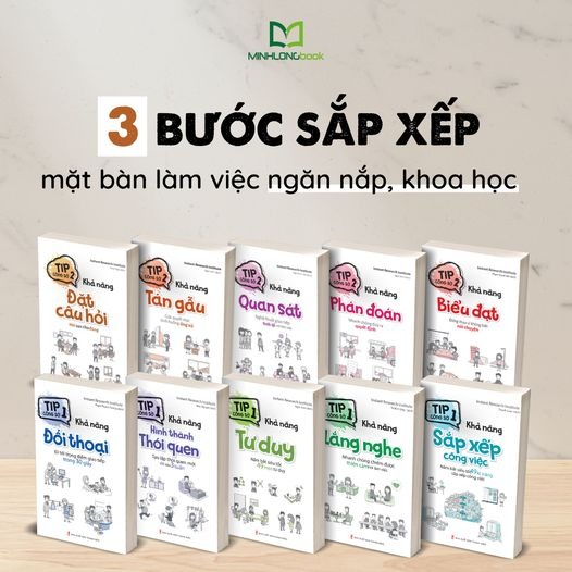 Sách: combo tip công sở - bí quyết để thăng tiến sự nghiệp