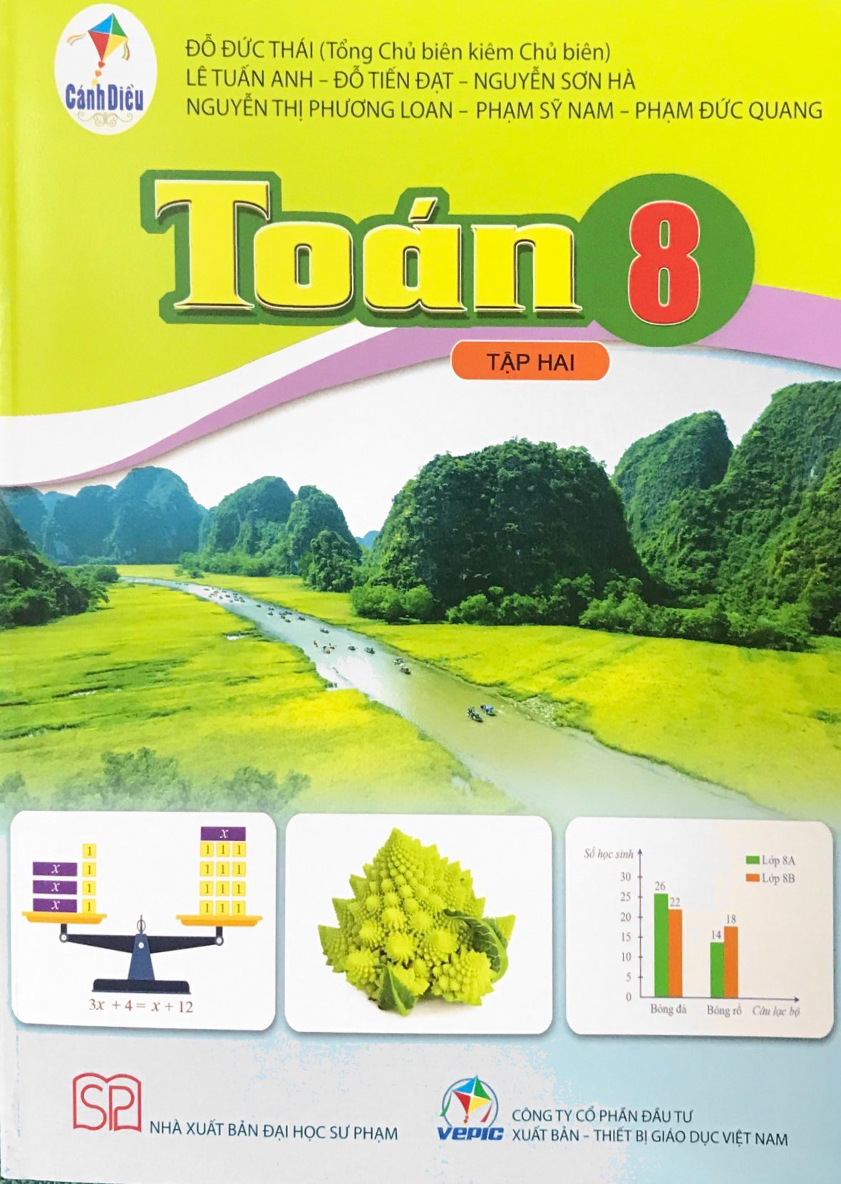 Toán Lớp 8 Tập 2 - Bo Canh Dieu