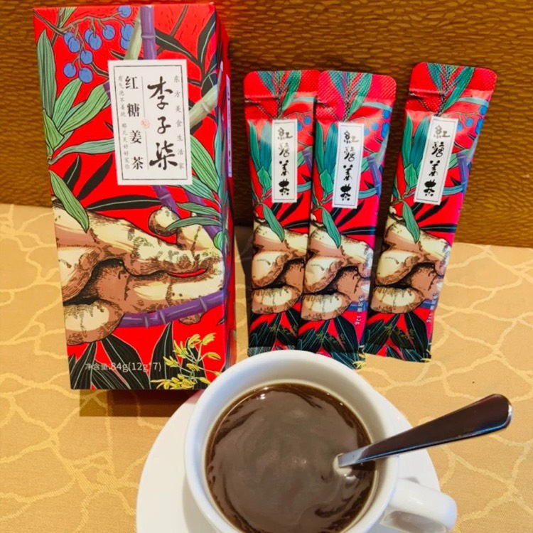 Trà gừng đường đỏ hoà tan Lý Tử Thất