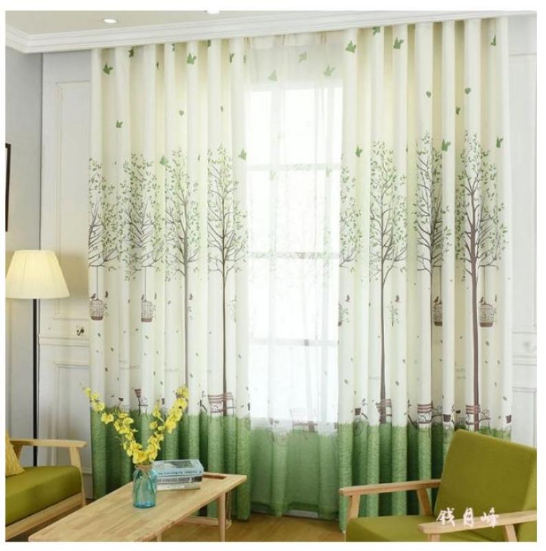Rèm vải dày che nắng tốt cách nhiệt cây cao lồng chim 1m x dài 2.7m