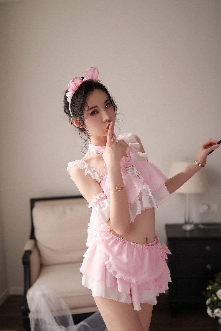 Đồ ngủ big size cosplay mèo gợi cảm