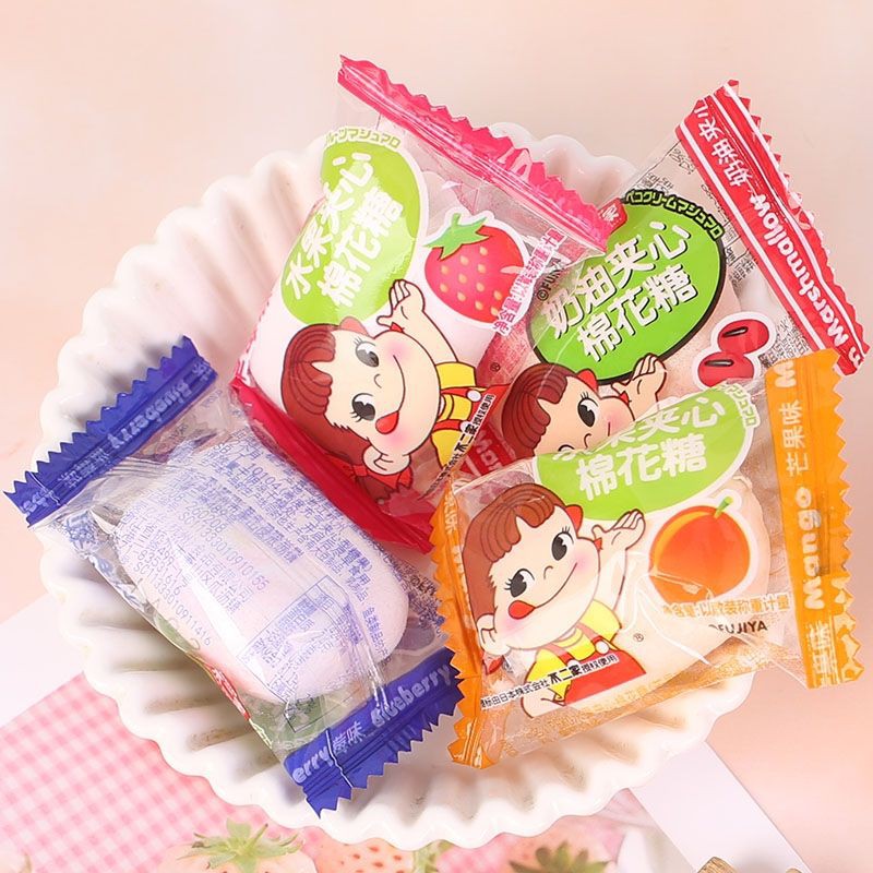 Kẹo Marshmallow Nhân Trái Cây (5 Viên Dâu)