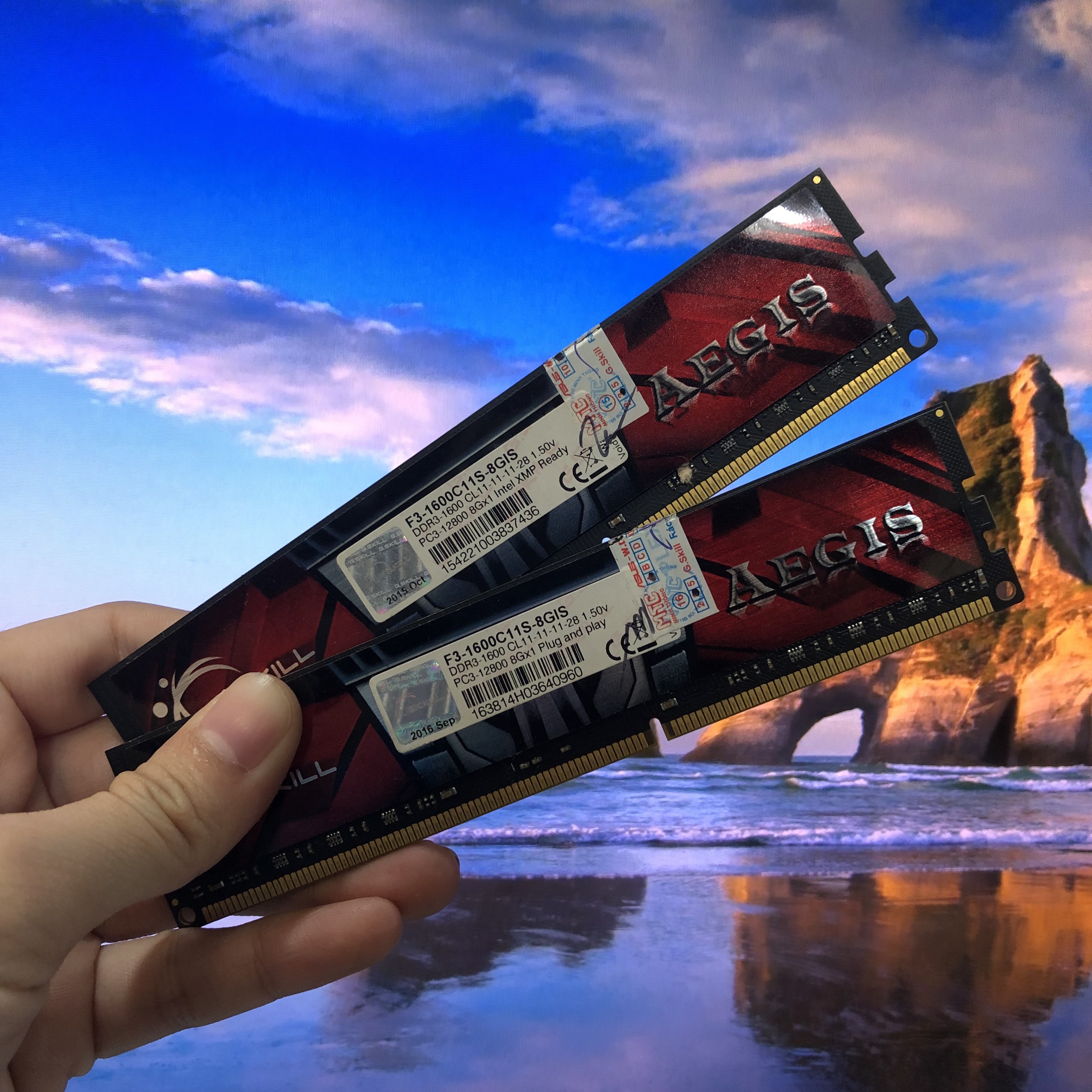 ram ddr3 4G gkill aegis bus 1600