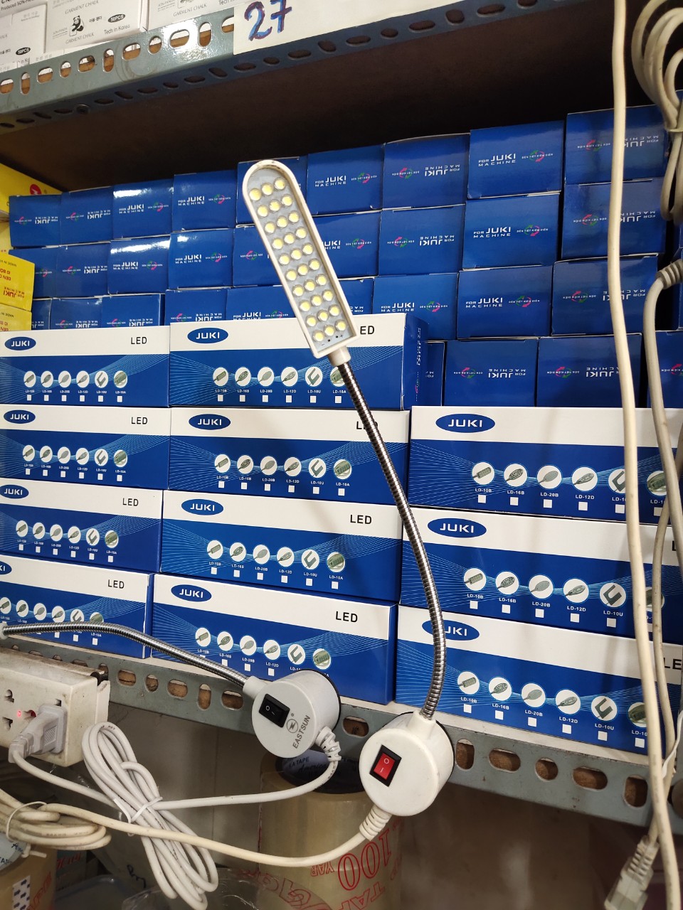 1 bộ đèn led lắp máy may 30 bóng siêu sáng cao cấp