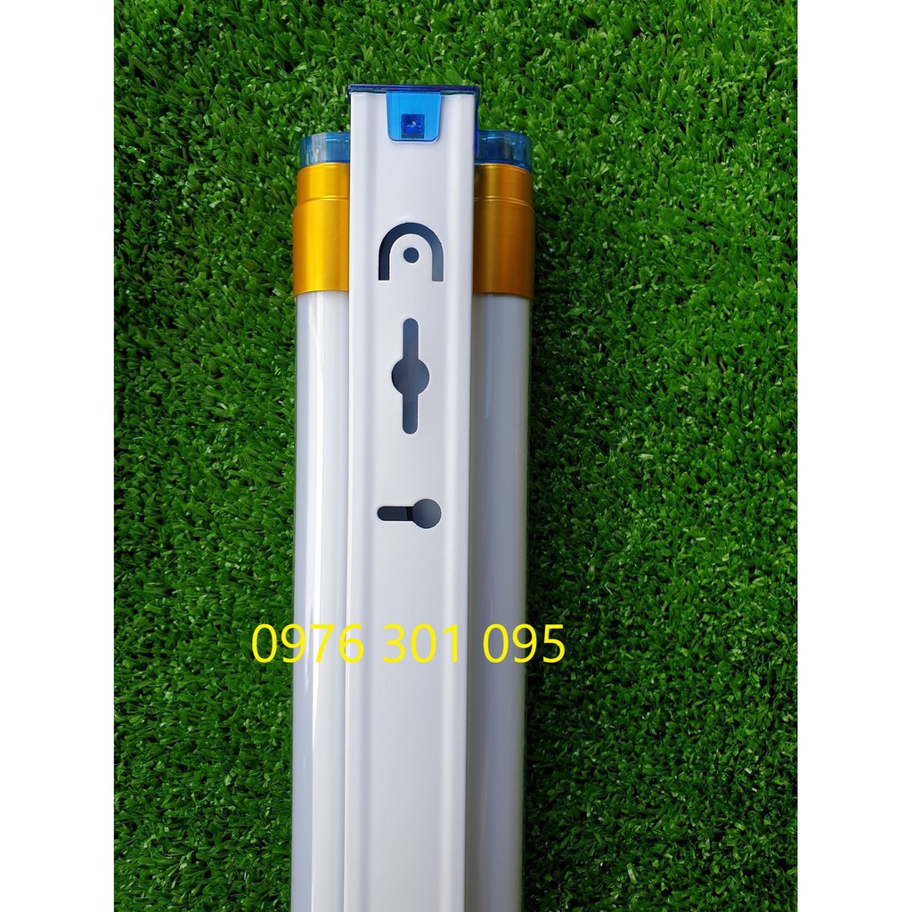 [COMBO 2] Bộ Đèn Led Đôi 1M2 - 44W Đầu Nhôm (2 Máng Đôi và 4 Bóng 22W)