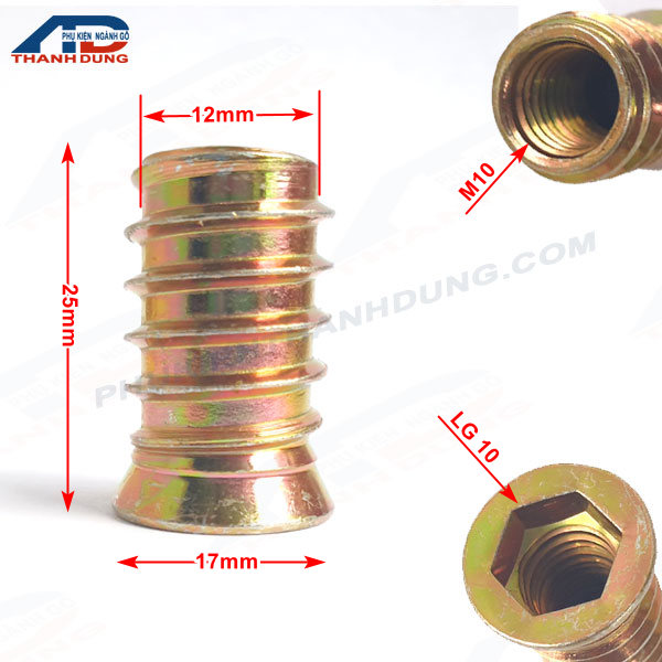 Sò Cấy Có Vành M10x25