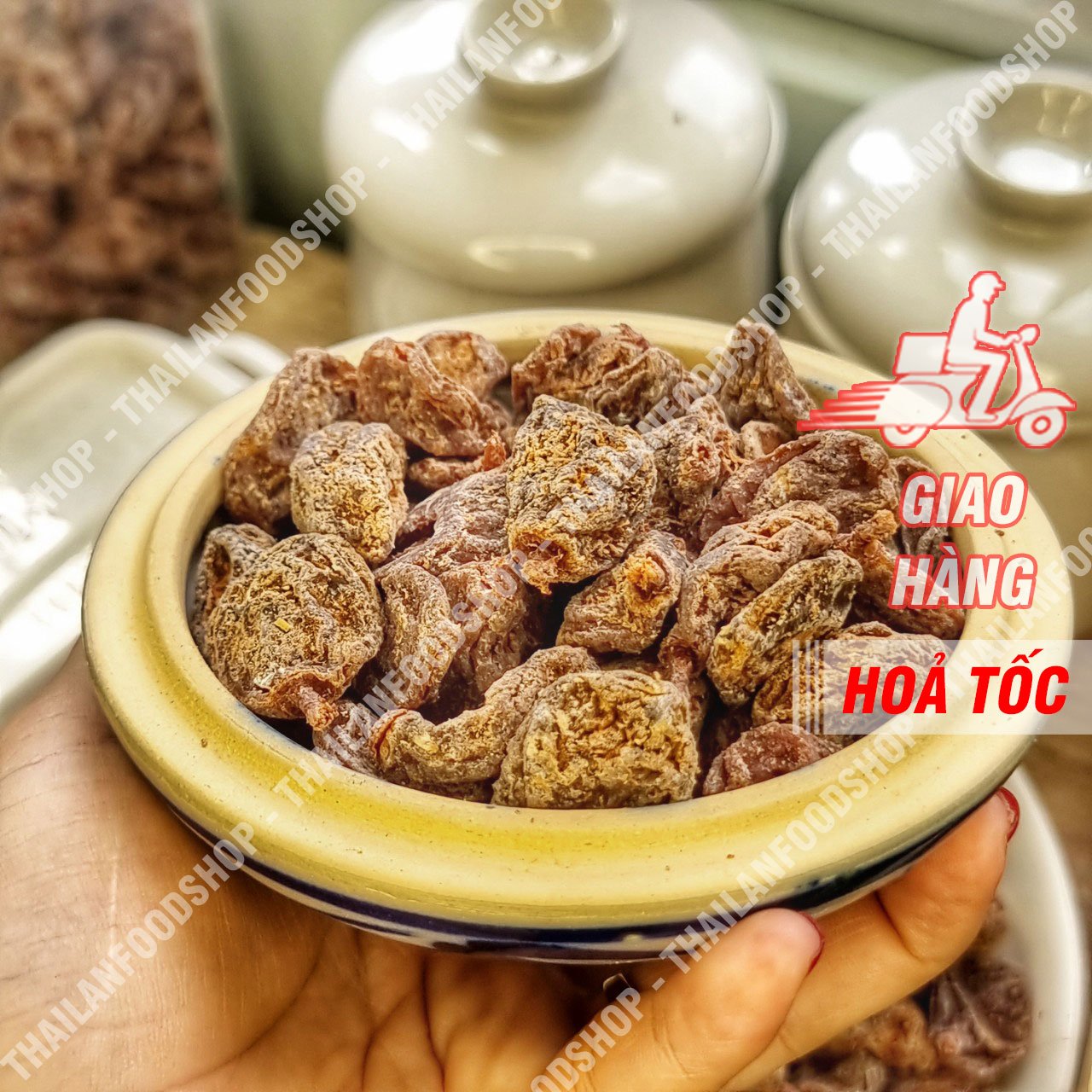 Xí Muội Oliu - Xí Muội Thịt - Hộp 500gr